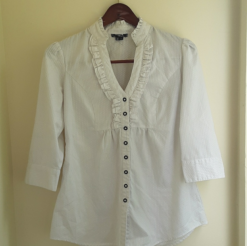 Sequin Hearts | button down blouse